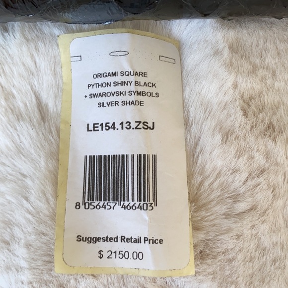 VBH crystal- embellished python crossbody bag - Picture 6 of 7